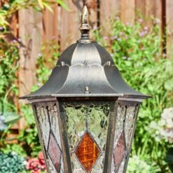 Hongkong Sockelleuchte Braun, Gold, 1-flammig -Lampe Verkäufe hongkong sockelleuchte h3971048 6