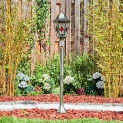 Hongkong Wegeleuchte Braun, Gold, 1-flammig, Bewegungsmelder -Lampe Verkäufe hongkong wegeleuchte h3971093 10