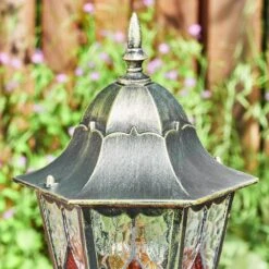 Hongkong Wegeleuchte Braun, Gold, 1-flammig, Bewegungsmelder -Lampe Verkäufe hongkong wegeleuchte h3971093 6