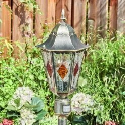 Hongkong Wegeleuchte Braun, Gold, 1-flammig, Bewegungsmelder -Lampe Verkäufe hongkong wegeleuchte h3971093 9