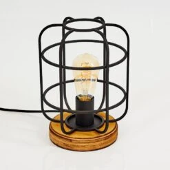 Husvik Tischleuchte Holz Hell, 1-flammig -Lampe Verkäufe husvik tischleuchte h3399941 7