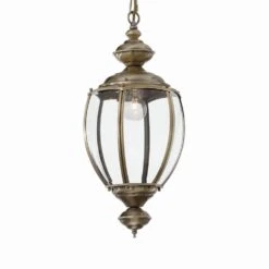 Ideal Lux NORMA Hängeleuchte Brüniert, 1-flammig