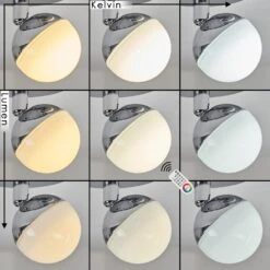 IDual Olivine Deckenleuchte LED Chrom, 1-flammig, Fernbedienung, Farbwechsler 16 IDual Olivine Deckenleuchte LED Chrom, 1-flammig, Fernbedienung, Farbwechsler -Lampe Verkäufe idual olivine deckenleuchte je232199 2