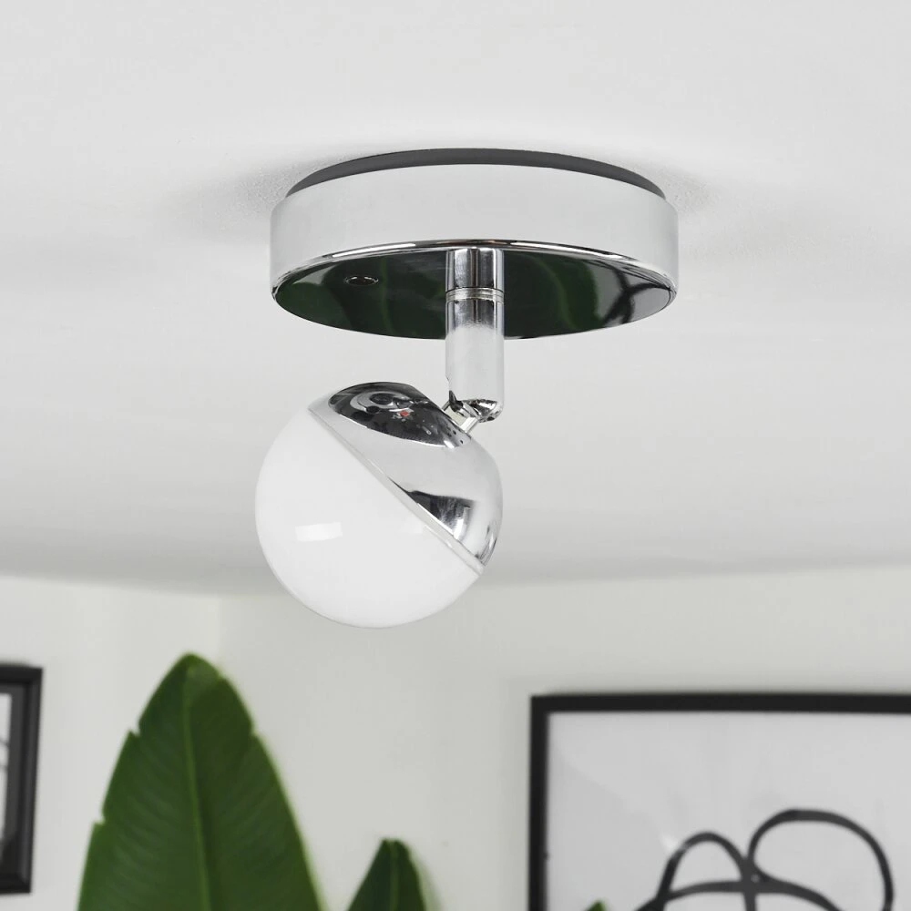 IDual Olivine Deckenleuchte LED Chrom, 1-flammig, Fernbedienung, Farbwechsler 7 IDual Olivine Deckenleuchte LED Chrom, 1-flammig, Fernbedienung, Farbwechsler – Bild 5