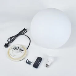 Ilara Kugelleuchte 39 Cm LED Weiß, 1-flammig, Fernbedienung -Lampe Verkäufe ilara kugelleuchte 39 cm h3944417 4