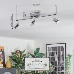 Ilaro Deckenleuchte Chrom, 3-flammig 15 Ilaro Deckenleuchte Chrom, 3-flammig -Lampe Verkäufe ilaro deckenleuchte h3854686 3