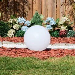 Ilorn Kugelleuchte 30 Cm LED Weiß, 1-flammig, Fernbedienung -Lampe Verkäufe ilorn kugelleuchte 30 cm h3954096 6