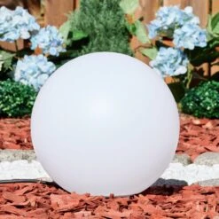 Ilorn Kugelleuchte 30 Cm LED Weiß, 1-flammig, Fernbedienung -Lampe Verkäufe ilorn kugelleuchte 30 cm h3954096 8