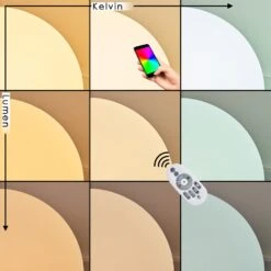 Ilorn Kugelleuchte 39 Cm LED Weiß, 1-flammig, Fernbedienung -Lampe Verkäufe ilorn kugelleuchte 39 cm h3950814 2