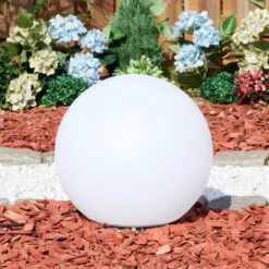 Ilorn Kugelleuchte 39 Cm LED Weiß, 1-flammig, Fernbedienung -Lampe Verkäufe ilorn kugelleuchte 39 cm h3950814 8