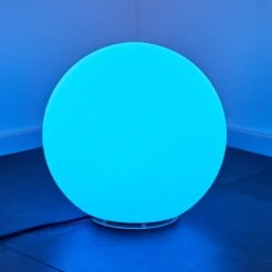 Ilorn Kugelleuchte 39 Cm LED Weiß, 1-flammig, Fernbedienung -Lampe Verkäufe ilorn kugelleuchte 39 cm h3950814 9