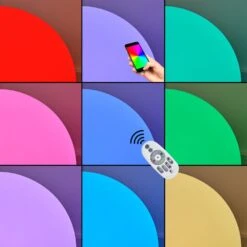 Ilorn Kugelleuchte 50 Cm LED Weiß, 1-flammig, Fernbedienung -Lampe Verkäufe ilorn kugelleuchte 50 cm h3950845 1