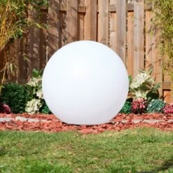 Ilorn Kugelleuchte 50 Cm LED Weiß, 1-flammig, Fernbedienung -Lampe Verkäufe ilorn kugelleuchte 50 cm h3950845 10