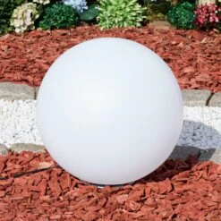 Ilorn Kugelleuchte 50 Cm LED Weiß, 1-flammig, Fernbedienung -Lampe Verkäufe ilorn kugelleuchte 50 cm h3950845 8