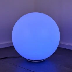 Ilorn Kugelleuchte 50 Cm LED Weiß, 1-flammig, Fernbedienung -Lampe Verkäufe ilorn kugelleuchte 50 cm h3950845 9