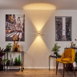 Indore Wandleuchte LED Aluminium, 2-flammig -Lampe Verkäufe indore wandleuchte h3671900 8