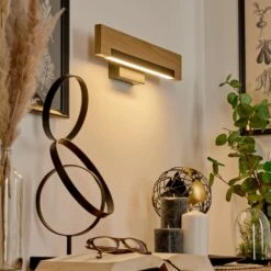 Inzino Wandleuchte LED Naturfarben, Schwarz, 1-flammig -Lampe Verkäufe inzino wandleuchte h3570807 8