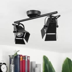 Isanay Deckenleuchte Schwarz, 2-flammig -Lampe Verkäufe isanay deckenleuchte h3582961 9