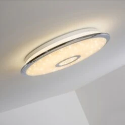 Jamton Deckenleuchte LED Chrom, 1-flammig, Fernbedienung -Lampe Verkäufe jamton deckenleuchte h3020296 13