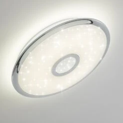 Jamton Deckenleuchte LED Chrom, 1-flammig, Fernbedienung -Lampe Verkäufe jamton deckenleuchte h3020296 9