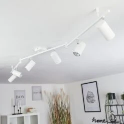 Javel Deckenleuchte Chrom, Weiß, 6-flammig -Lampe Verkäufe javel deckenleuchte h3456644 11