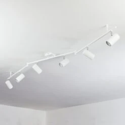 Javel Deckenleuchte Chrom, Weiß, 6-flammig -Lampe Verkäufe javel deckenleuchte h3456644 7