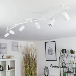 Javel Deckenleuchte Chrom, Weiß, 6-flammig -Lampe Verkäufe javel deckenleuchte h3456644 9