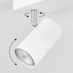 Javel Deckenleuchte Chrom, Weiß, 4-flammig -Lampe Verkäufe javel deckenleuchte h3613092 2