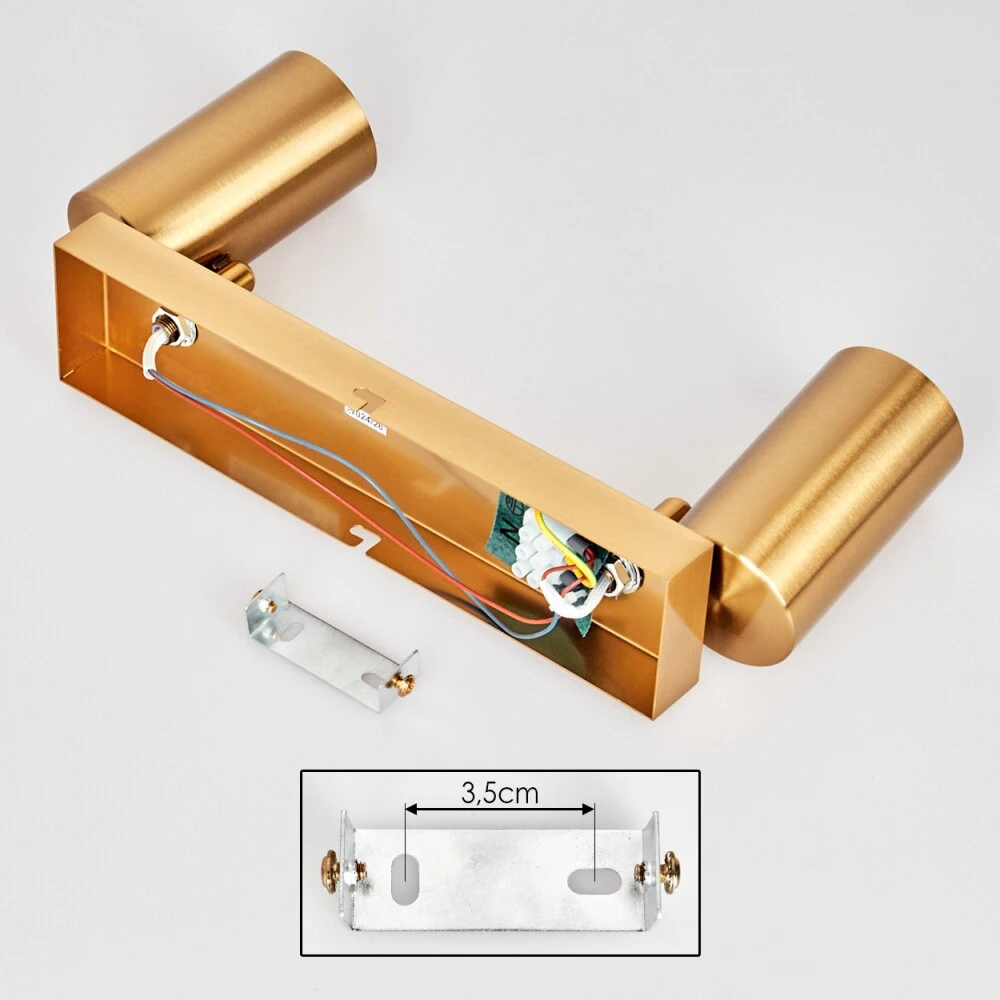 Javel Deckenleuchte Gold, 2-flammig 7 Javel Deckenleuchte Gold, 2-flammig – Bild 5