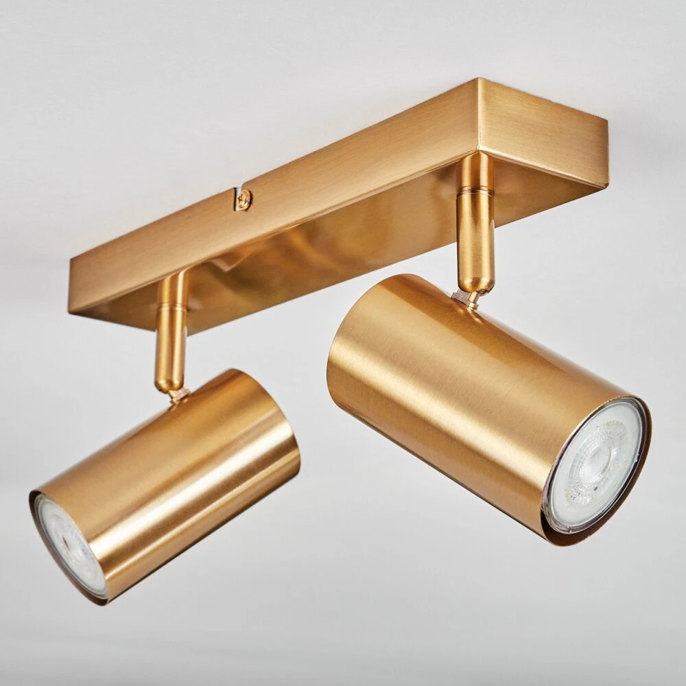 Javel Deckenleuchte Gold, 2-flammig 10 Javel Deckenleuchte Gold, 2-flammig – Bild 8