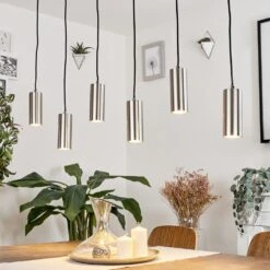 Javel Hängeleuchte Nickel-Matt, 6-flammig -Lampe Verkäufe javel haengeleuchte h3627242 8