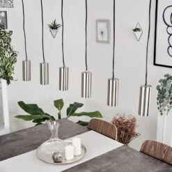 Javel Hängeleuchte Nickel-Matt, 6-flammig -Lampe Verkäufe javel haengeleuchte h3627242 9