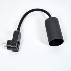 Javel Steckdosenleuchte Schwarz, 1-flammig -Lampe Verkäufe javel steckdosenleuchte h3628409 4