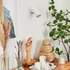 Javel Wandleuchte Chrom, Weiß, 1-flammig -Lampe Verkäufe javel wandleuchte h3611678 9