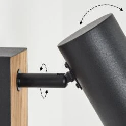 Javel Wandleuchte Naturfarben, Schwarz, 1-flammig -Lampe Verkäufe javel wandleuchte h3630631 2