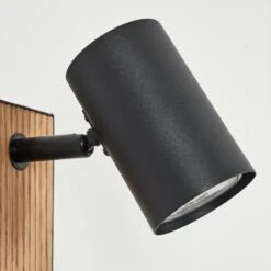 Javel Wandleuchte Naturfarben, Schwarz, 1-flammig -Lampe Verkäufe javel wandleuchte h3630631 5