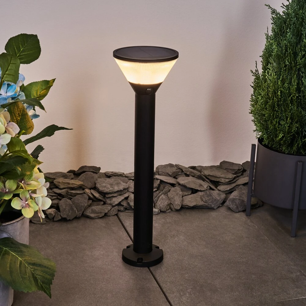 Joennierni Wegeleuchte LED Schwarz, 1-flammig, Bewegungsmelder, Farbwechsler 9 Joennierni Wegeleuchte LED Schwarz, 1-flammig, Bewegungsmelder, Farbwechsler – Bild 7