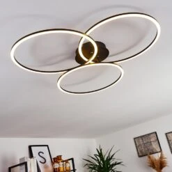 Johsa Deckenleuchte LED Schwarz, 3-flammig -Lampe Verkäufe johsa deckenleuchte h3381977 1