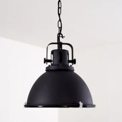 Jonsered Hängeleuchte Schwarz, 1-flammig -Lampe Verkäufe jonsered haengeleuchte h3355770 8