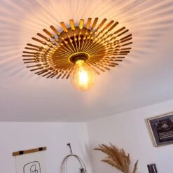 Julie Deckenleuchte Gold, Schwarz, 1-flammig -Lampe Verkäufe julie deckenleuchte h3408315 10