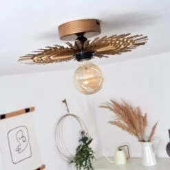 Julie Deckenleuchte Gold, Schwarz, 1-flammig -Lampe Verkäufe julie deckenleuchte h3408315 11