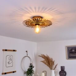 Julie Deckenleuchte Gold, Schwarz, 1-flammig -Lampe Verkäufe julie deckenleuchte h3408315 6