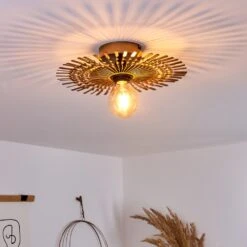 Julie Deckenleuchte Gold, Schwarz, 1-flammig -Lampe Verkäufe julie deckenleuchte h3408315 8