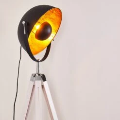 Jupiter Stehleuchte Schwarz-Gold, Weiß, 1-flammig -Lampe Verkäufe jupiter stehleuchte h3280058 do3 13