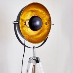 Jupiter Stehleuchte Schwarz-Gold, Weiß, 1-flammig -Lampe Verkäufe jupiter stehleuchte h3280058 do3 3