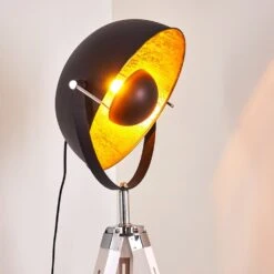 Jupiter Stehleuchte Schwarz-Gold, Weiß, 1-flammig -Lampe Verkäufe jupiter stehleuchte h3280058 do3 7