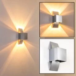 Kapstadt Wandleuchte Chrom, 1-flammig