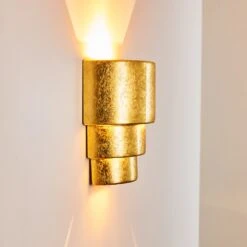 Karatschi Wandleuchte Gold, 1-flammig 33 Karatschi Wandleuchte Gold, 1-flammig -Lampe Verkäufe karatschi wandleuchte h3010136 do4 11