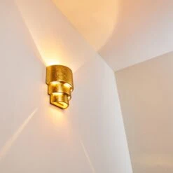 Karatschi Wandleuchte Gold, 1-flammig 37 Karatschi Wandleuchte Gold, 1-flammig -Lampe Verkäufe karatschi wandleuchte h3010136 do4 15