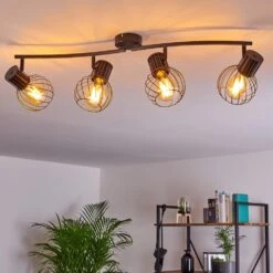 Kenia Deckenleuchte Grau, Schwarz, 4-flammig -Lampe Verkäufe kenia deckenleuchte h3378199 10